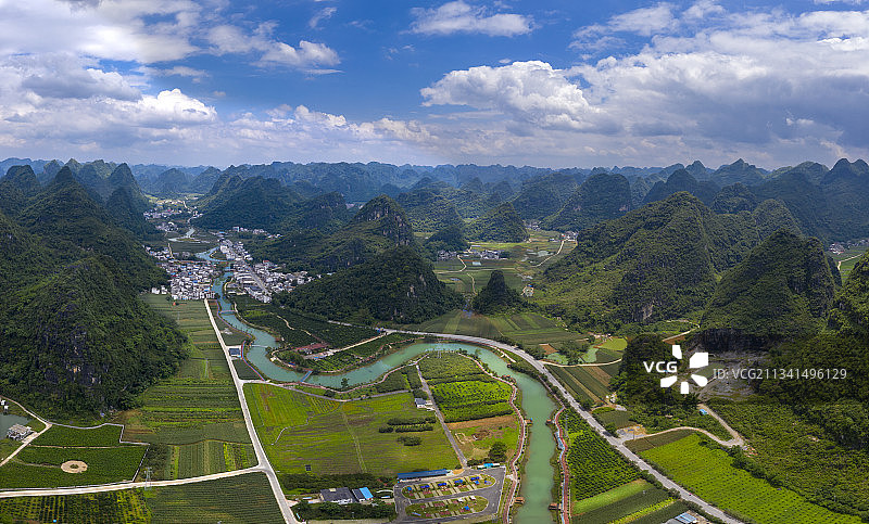 山水田园图片素材