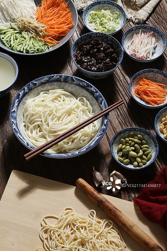 炸酱面图片素材