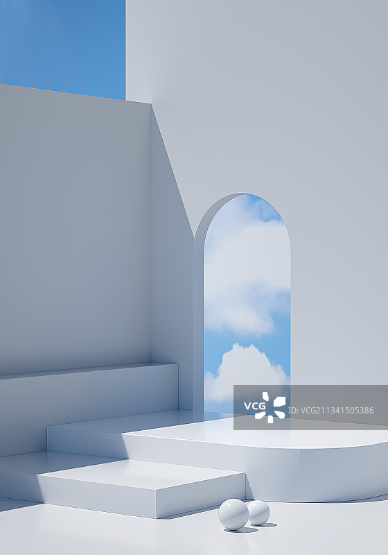 产品展台三维图形背景图片素材