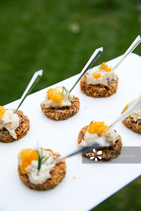 宴会里的点心图片素材