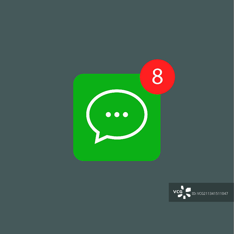 消息通知警报图标（手机铃铛）图片素材