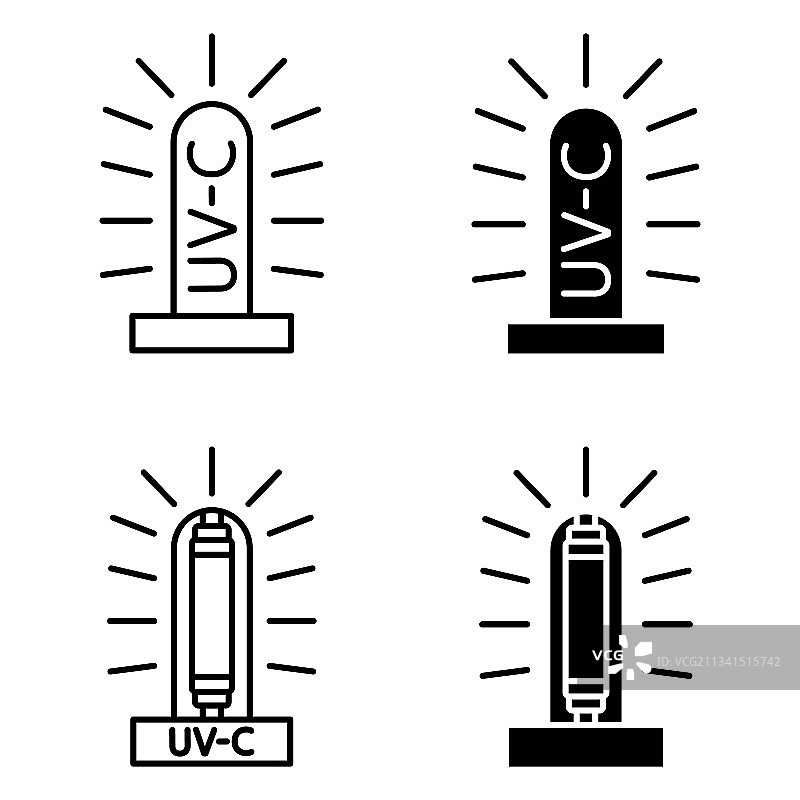 紫外线杀菌灯医疗抗菌设备图片素材
