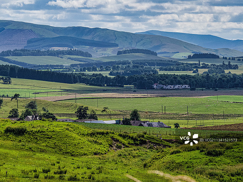 英国皮布尔斯原野风光图片素材