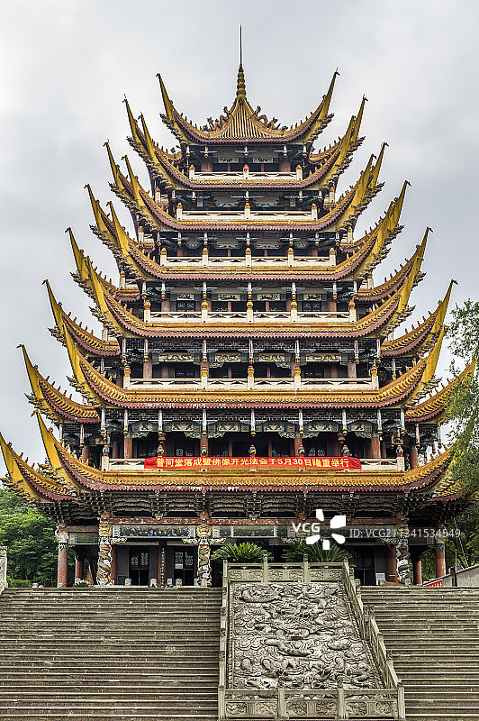 2013-05-28中国，四川省，遂宁市，灵泉寺,观音阁图片素材