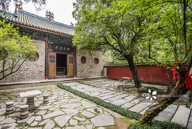 2013-05-29中国，陕西省，汉中市，勉县，武侯祠图片素材