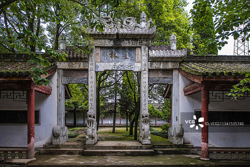 2013-05-29中国，陕西省，汉中市，勉县，武侯祠图片素材