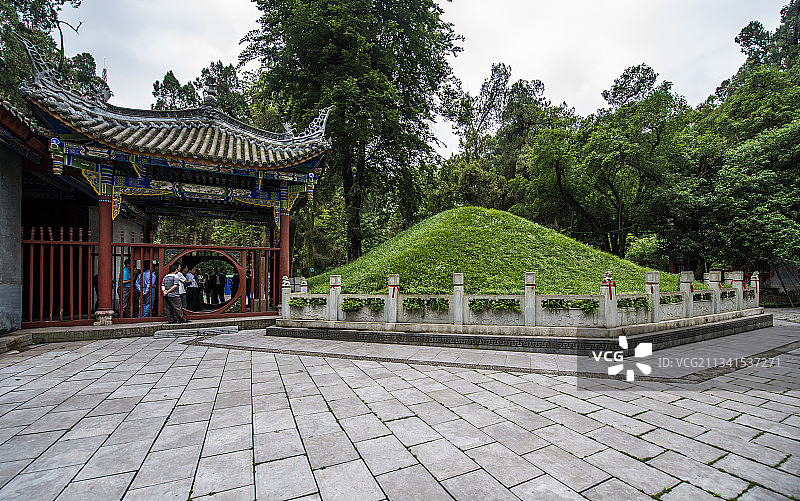 2013-05-29中国，陕西省，汉中市，勉县，武侯墓图片素材