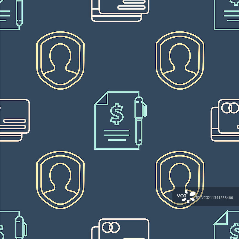 信用卡用户保护协议图片素材