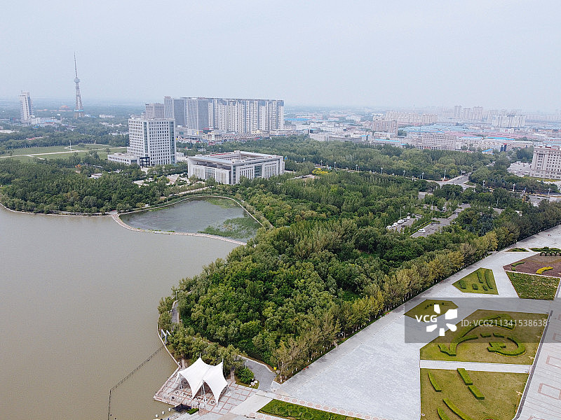 大庆 萨尔图区 地标 航拍素材 黑龙江 大庆市 城市 商业图片素材