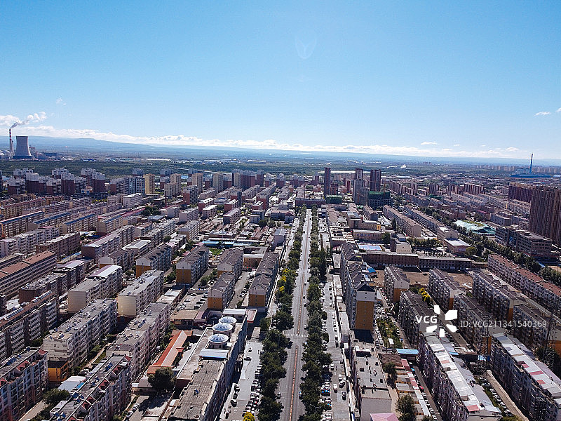 集宁区 乌兰察布 地标 航拍素材 内蒙古自治区 乌兰察布市图片素材