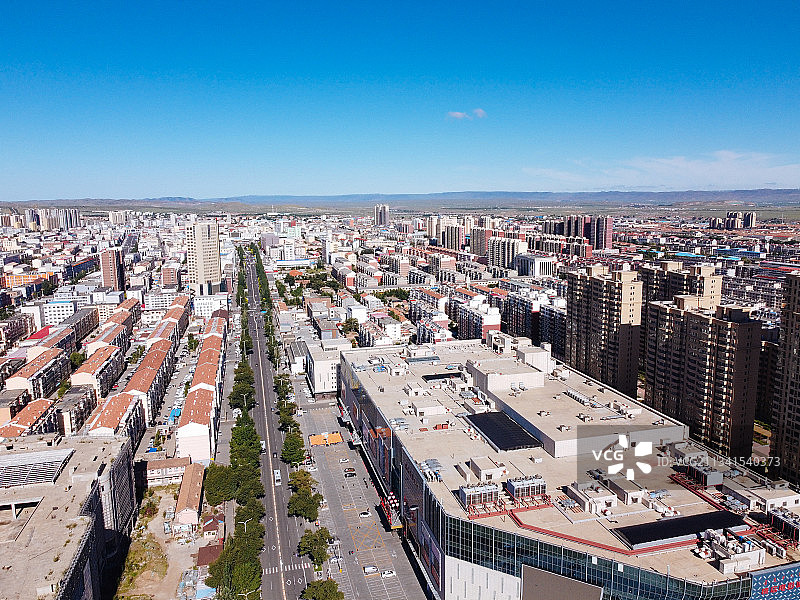 集宁区 乌兰察布 地标 航拍素材 内蒙古自治区 乌兰察布市图片素材