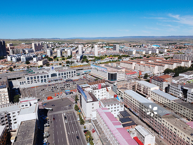 集宁区 乌兰察布 地标 航拍素材 内蒙古自治区 乌兰察布市图片素材