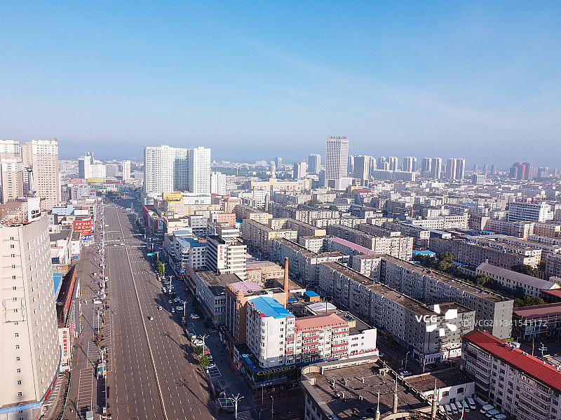 齐齐哈尔 铁锋区 地标 航拍素材 黑龙江 齐齐哈尔市 城市图片素材