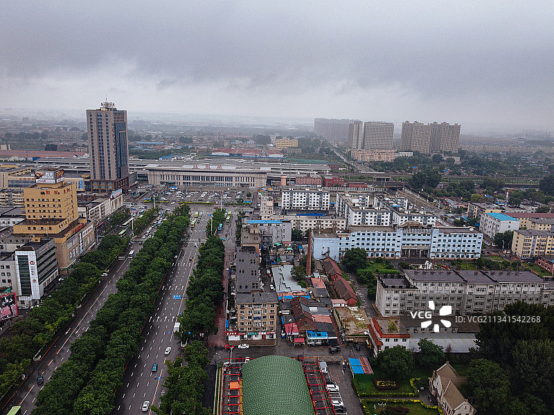辽阳 白塔区 地标 航拍素材 辽宁 辽阳市 城市 商业 风光图片素材
