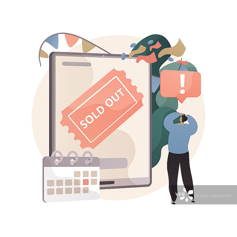 售罄活动抽象概念图片素材