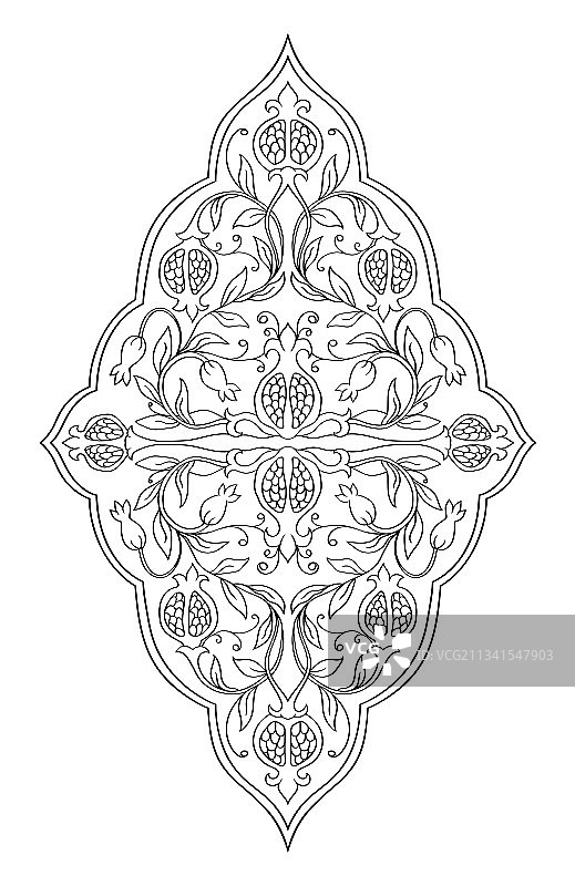 石榴奖章图片素材