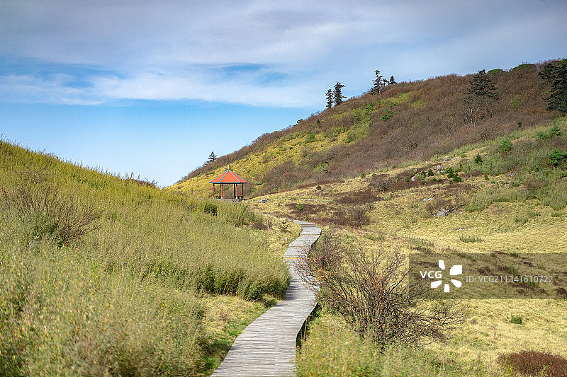 陕西省汉中市留坝县秦岭紫柏山景区风光图片素材