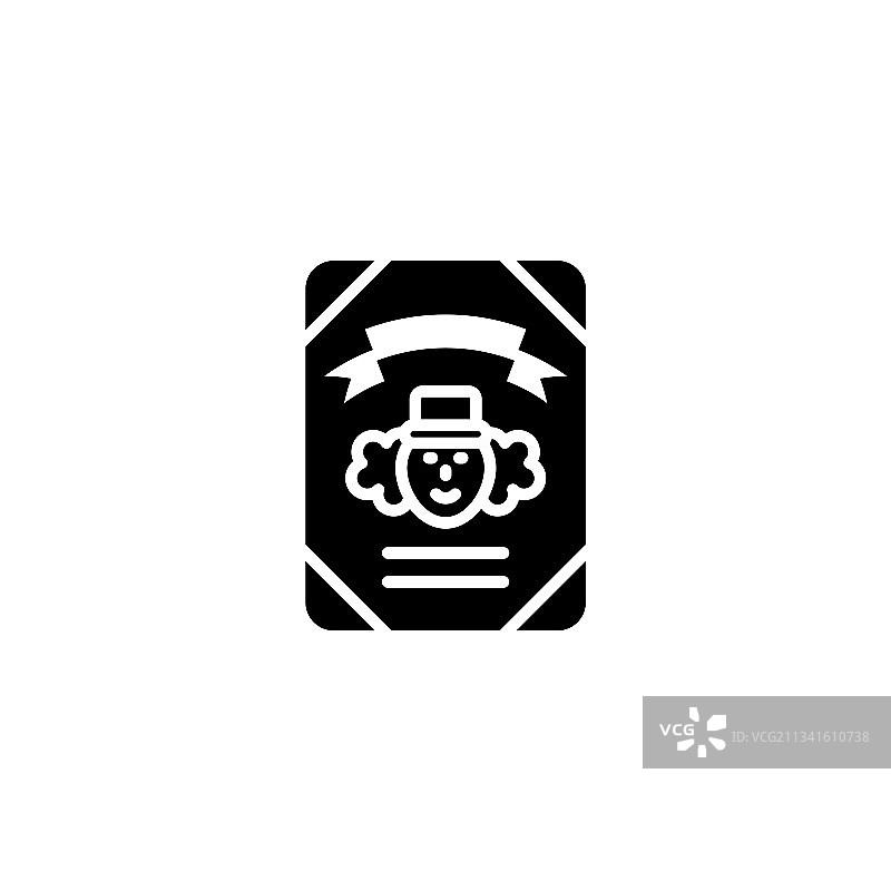 马戏团剧目徽标图片素材