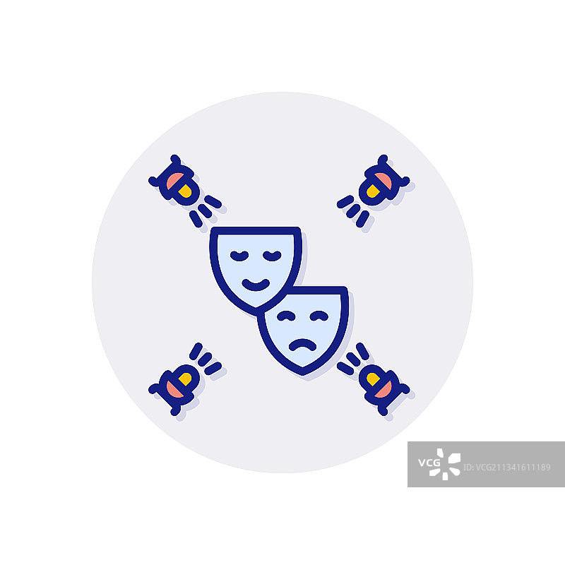 娱乐人物标志图片素材