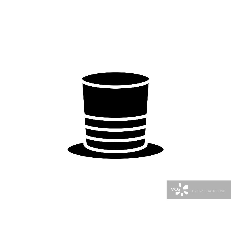 标志中的礼帽图标图片素材