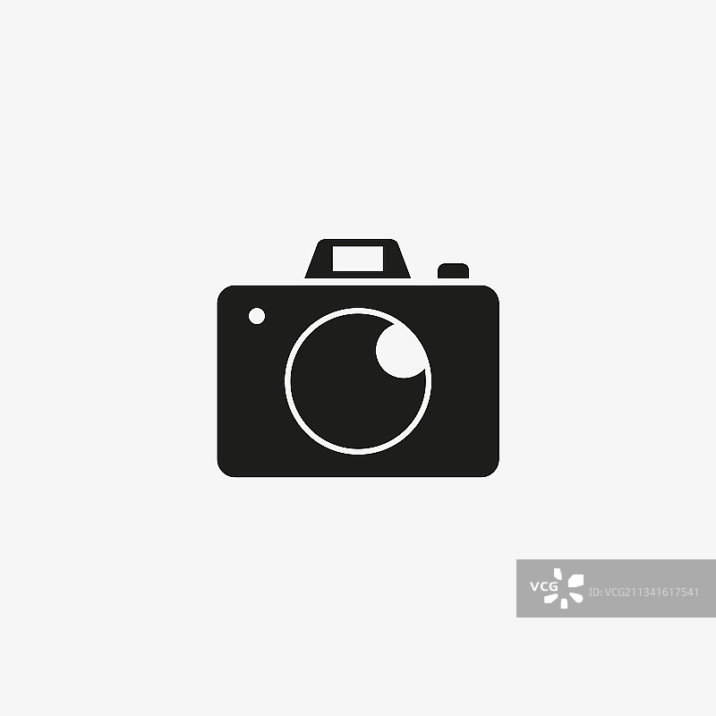 照相机扁平黑色摄影图片素材