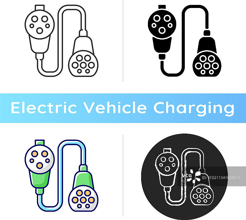 充电适配器和转换器图标图片素材