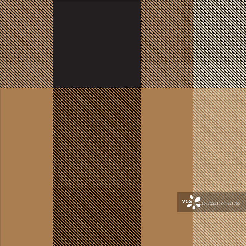 棕色不对称格子纹理无缝图案图片素材