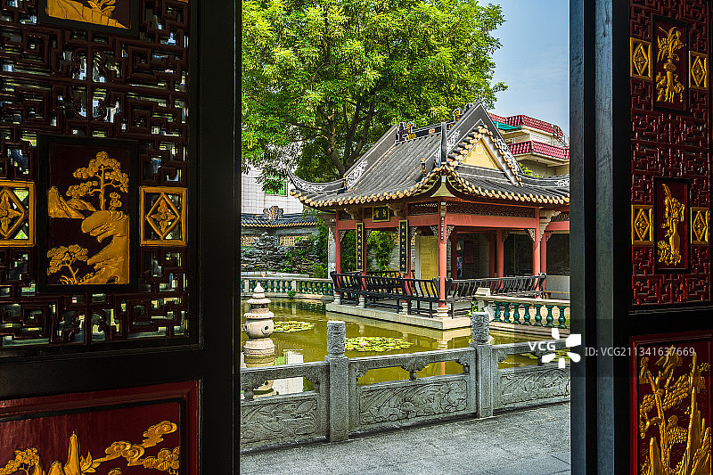 鱼乐亭• 佛山碧江金楼图片素材