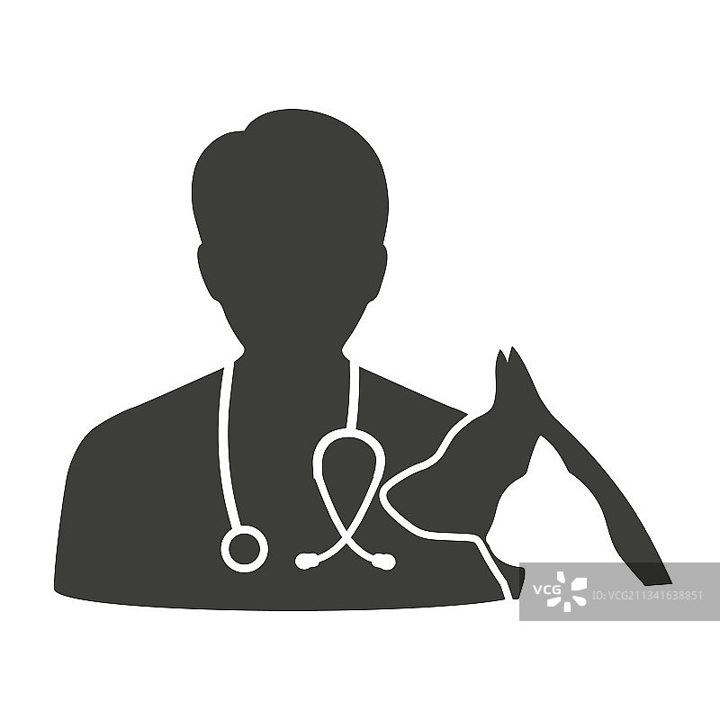 兽医和猫狗图片素材