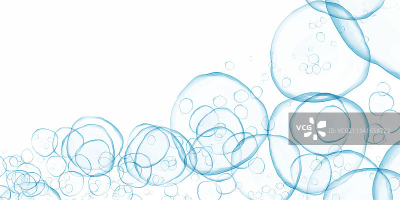 蓝色抽象流体背景图片素材