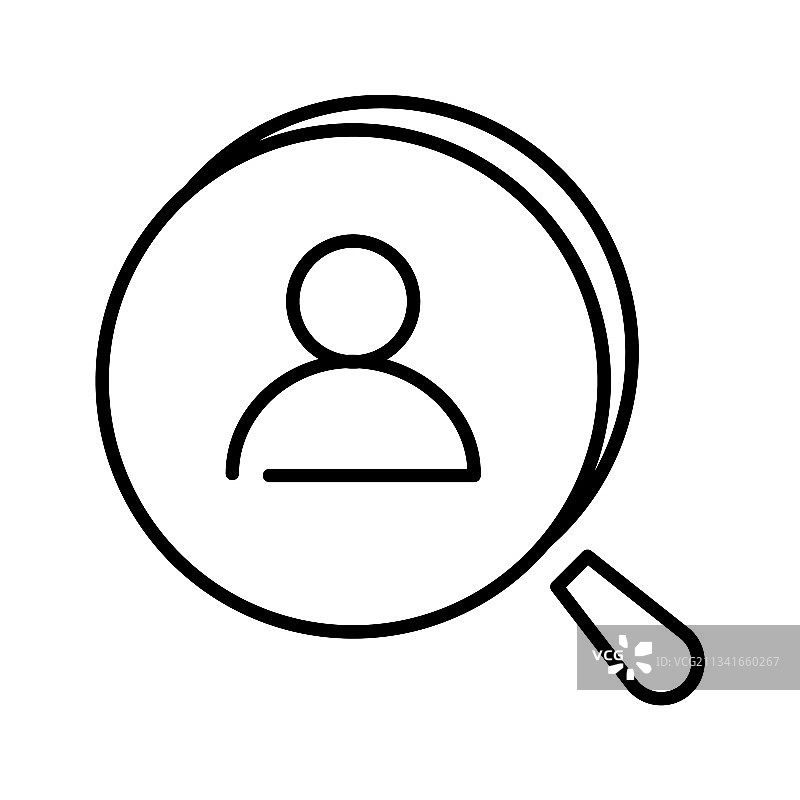 线性招聘候选人图标图片素材