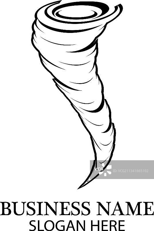 龙卷风的象征图片素材