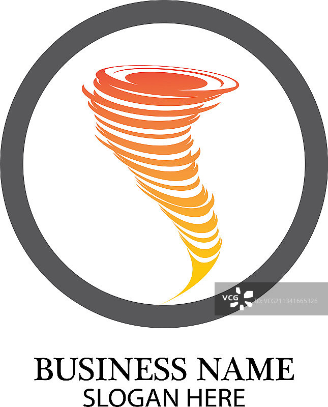 龙卷风的象征图片素材