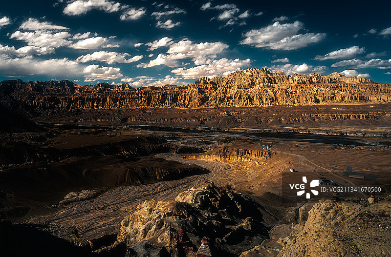 扎达土林图片素材