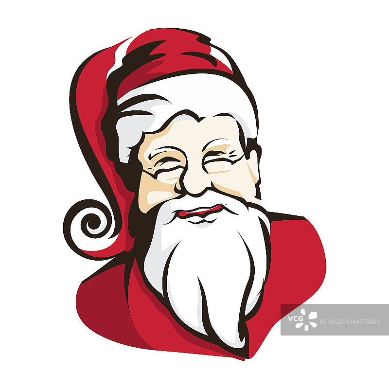 圣诞老人图形画像图片素材