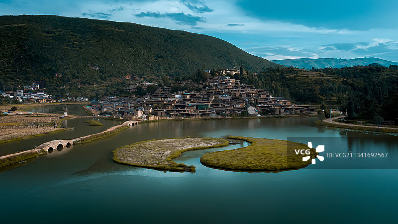 泸西城子古村图片素材