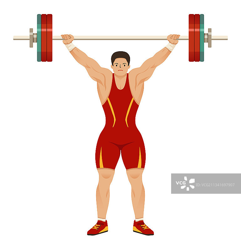 举重矢量5图片素材