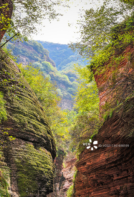 龙潭大峡谷图片素材