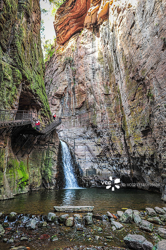 龙潭大峡谷图片素材