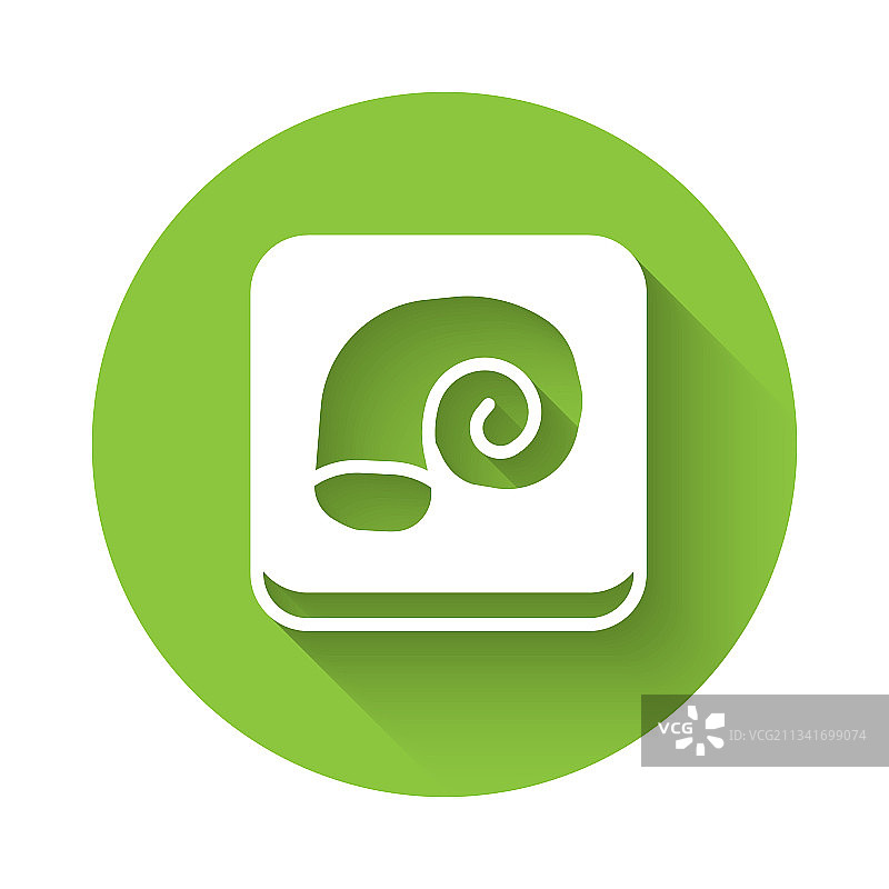 带有阴影的白色盘中章鱼图标图片素材