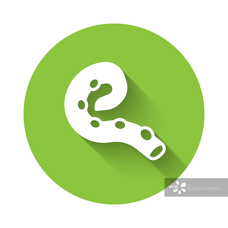 白色章鱼触手图标图片素材