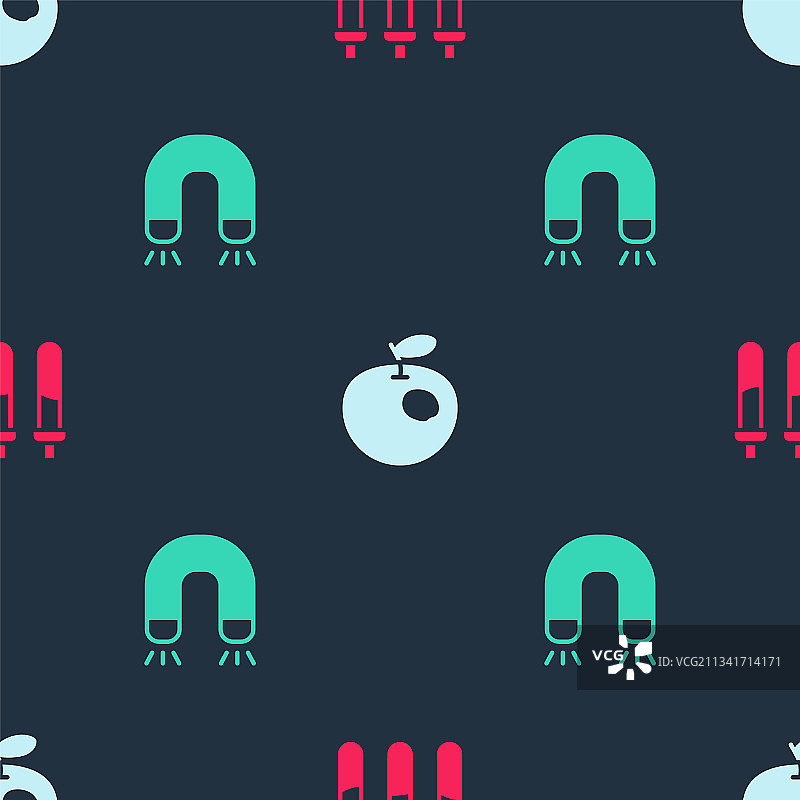 试剂瓶与转基因苹果套图图片素材