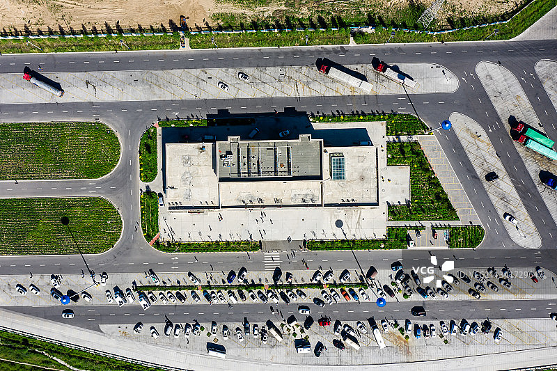 甘肃湟源服务区图片素材