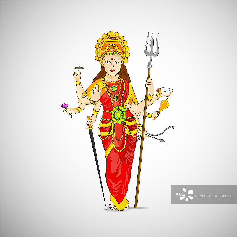 印度教节日navratri图片素材