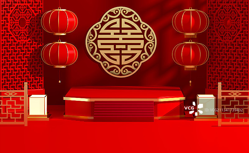 中国风场景图图片素材