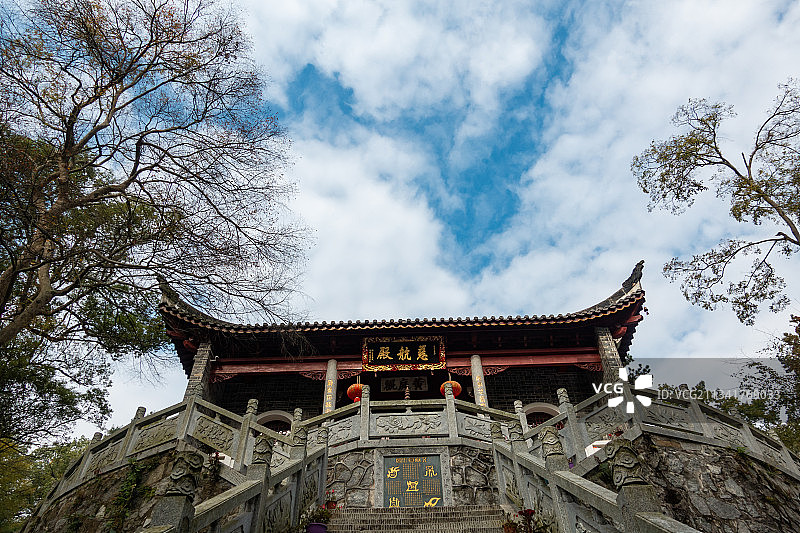 湖南南岳衡山景区寺庙图片素材