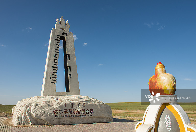 2013年8月18日中国内蒙古呼和浩特市希拉姆仁草原图片素材