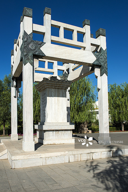 2013年8月18日中国内蒙古呼和浩特市昭君博物院图片素材