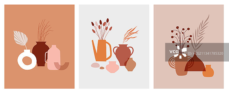 抽象波西米亚艺术美学设计图片素材