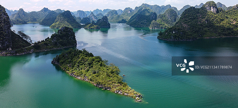 上林大龙湖图片素材